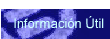 Informaci�n �til
